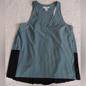Athleta Teal and Black Tank Top